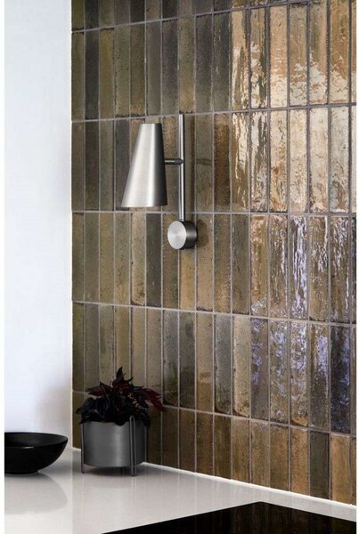 Applique da parete Woud, Metallizzato, Soggiorno, Metallo
