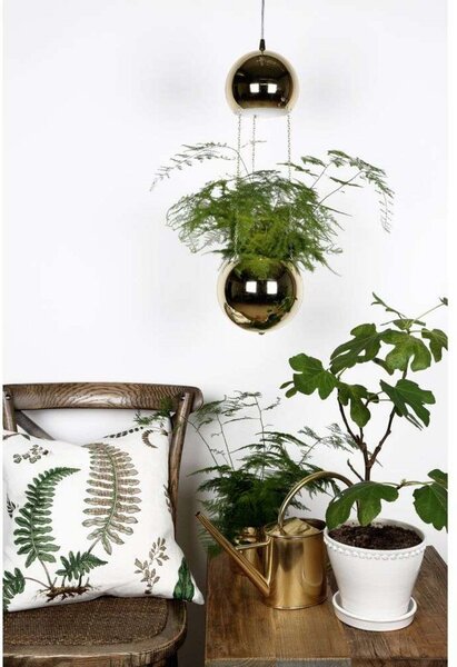 Lampada a sospensione Globen Lighting, Dorato / Ottone, Soggiorno, Metallo
