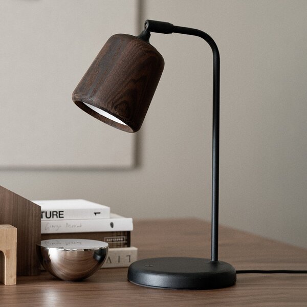 Lampade da tavolo New Works, Material The Originals, dimmerabile, Nero, Soggiorno, Metallo, Design