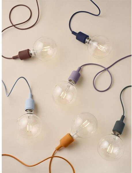 Lampada a sospensione Muuto, Arancione, Camera da letto, Plastica