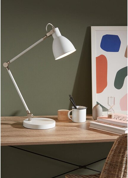 Lampade da tavolo Markslöjd, Bianco, Studio / Ufficio, Metallo