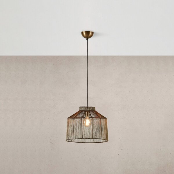 Lampada a sospensione Markslöjd, Capanna, dimmerabile, Bronzo / Ottone anticato, Soggiorno, Metallo