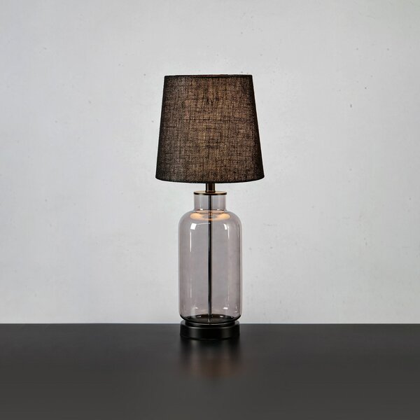 Lampade da tavolo Markslöjd, Costero, Nero, Soggiorno, Vetro