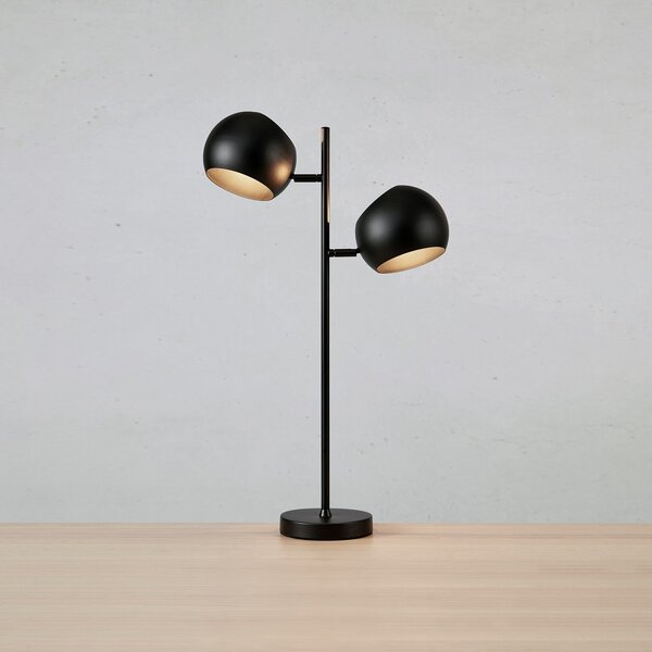 Lampade da tavolo Markslöjd, Edgar, Nero, Soggiorno, Metallo, Moderno