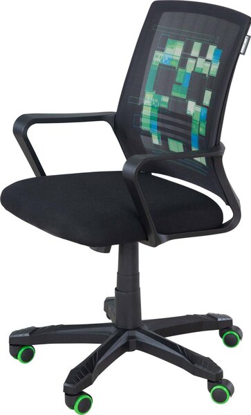 MINECRAFT - poltrona da gioco, poltrona girevole, poltrona da ufficio, sedute imbottite dal design funzionale