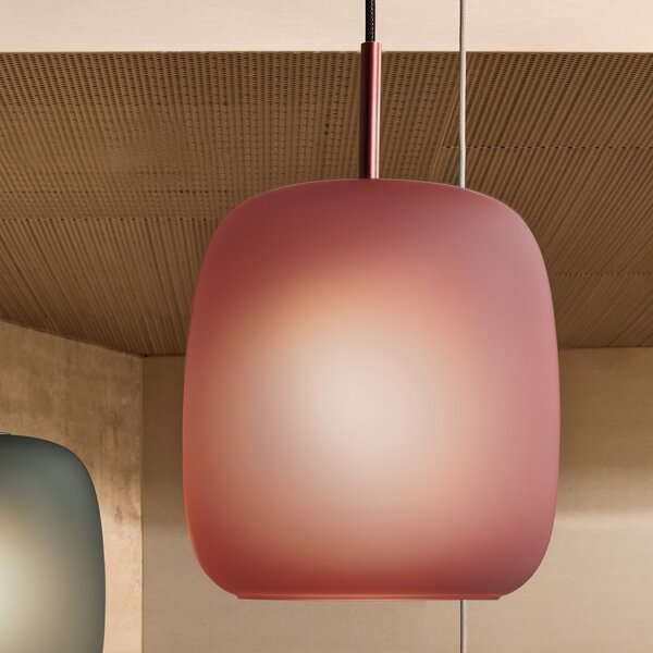 Lampada a sospensione FRITZ HANSEN, Maluma, dimmerabile, Viola, Soggiorno, Vetro, Design
