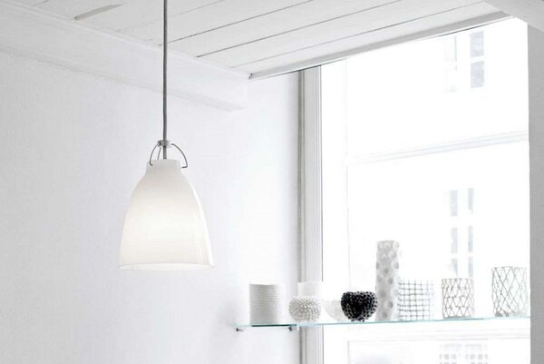 Lampada a sospensione FRITZ HANSEN, Bianco, Soggiorno, Vetro