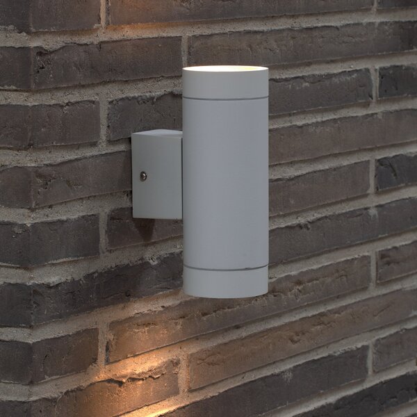 Lampade da esterno Nordlux, Tin Maxi Double, dimmerabile, Bianco, Metallo, Moderno