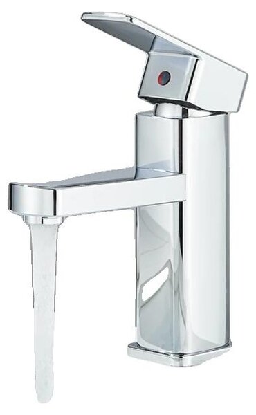 Rubinetto per lavabo, a soffitto, monocomando, cromo