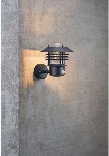 Vejers Applique da Parete w/Sensor Black - Nordlux