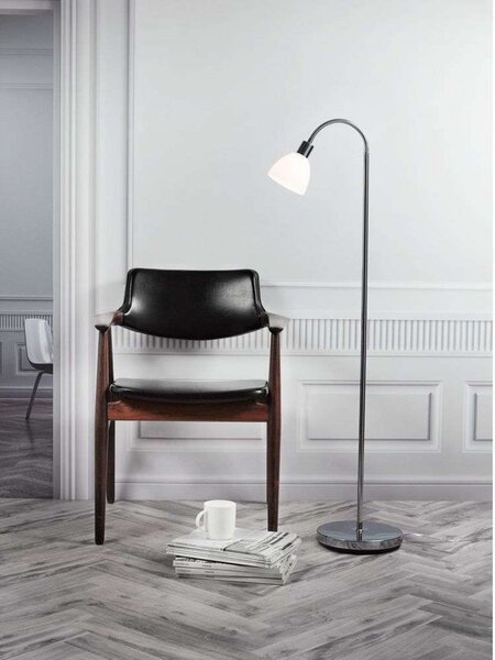 Lampada da terra Nordlux, Metallizzato, Soggiorno, Vetro