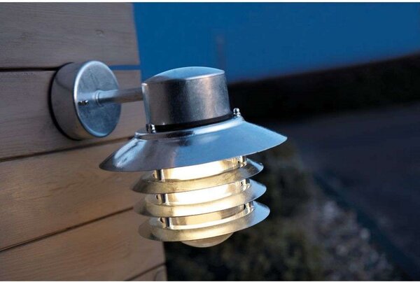 Vejers Down Applique da Parete Galvanised - Nordlux