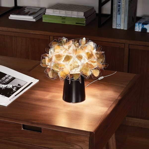 Lampade da tavolo Slamp, Clizia Mama Non Mama, Dorato / Ottone, Soggiorno, Plastica, Design