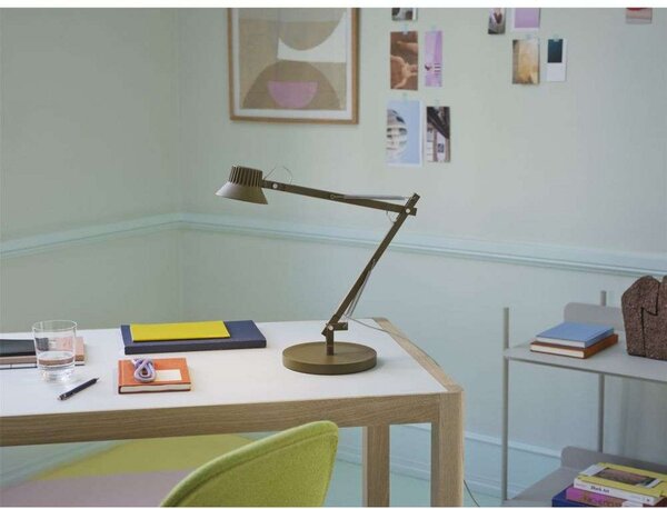Lampade da tavolo Muuto, Marrone / Ruggine, Studio / Ufficio, Alluminio