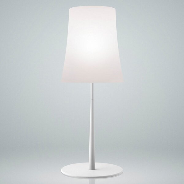 Lampade da tavolo Foscarini, Birdie Easy Grande, Bianco, Soggiorno, Metallo, Design