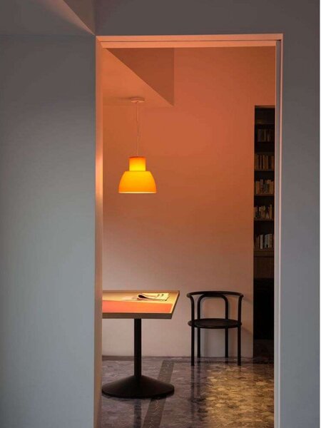 Lampada a sospensione Nemo Lighting, dimmerabile, Arancione, Soggiorno, Vetro