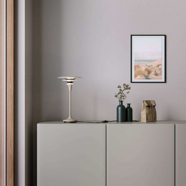 Lampade da tavolo Belid, Beige, Soggiorno, Metallo