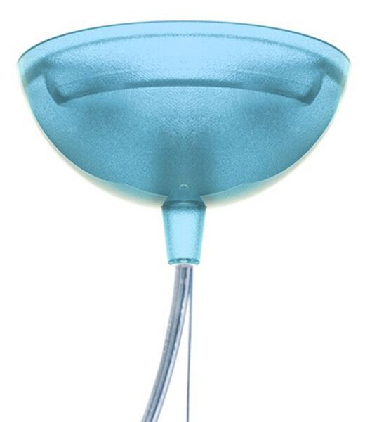 Lampada a sospensione Kartell, Small FL/Y, Blu, Soggiorno, Plastica, Design