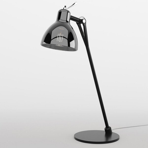 Lampade da tavolo Rotaliana, Luxy T0 Glam, Nero, Soggiorno, Metallo, Design