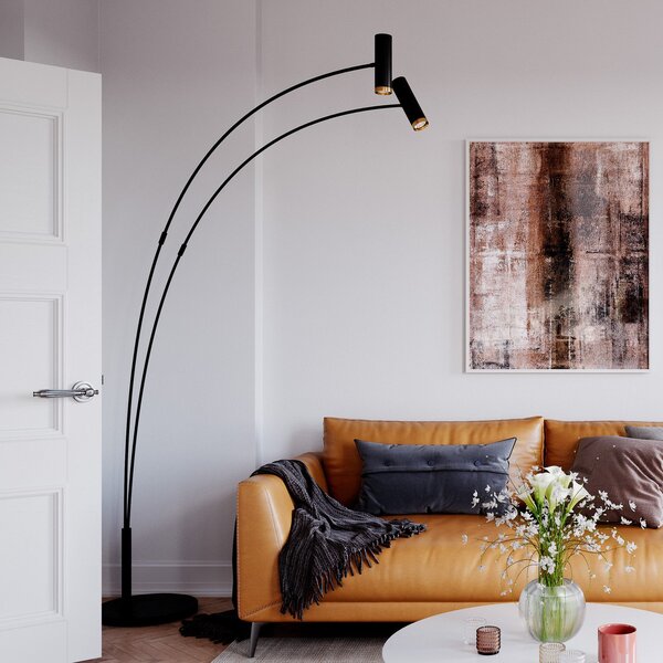 Lampada da terra By Rydéns, Puls, dimmerabile, Nero, Soggiorno, Metallo, Moderno