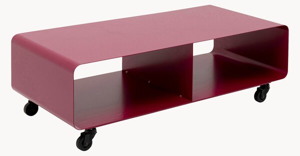 Credenza bassa in metallo con ruote Lounge M