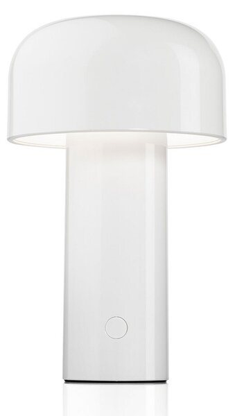 Lampade da tavolo FLOS, Bellhop, dimmerabile, Bianco, Soggiorno, Plastica, Design