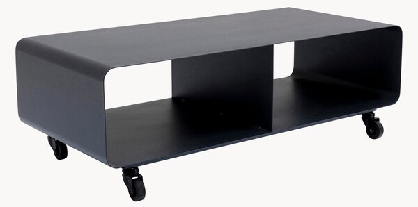 Credenza bassa in metallo con ruote Lounge M