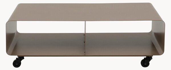Credenza bassa in metallo con ruote Lounge M