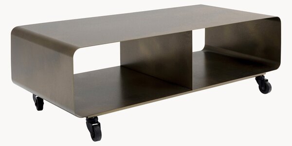 Credenza bassa in metallo con ruote Lounge M