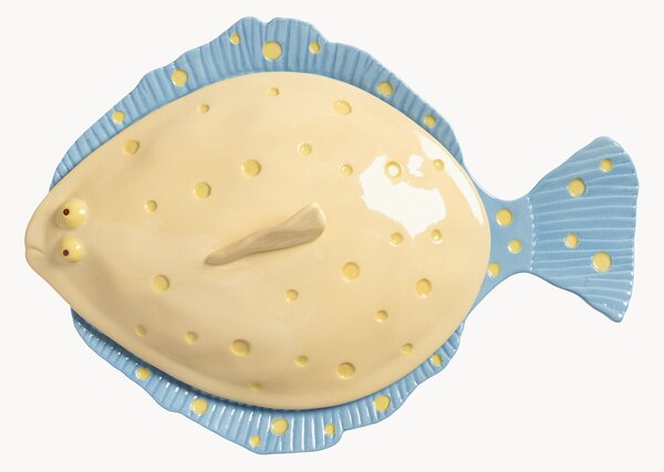 Set di 2 vassoi da portata fatti a mano con coperchio Tureen