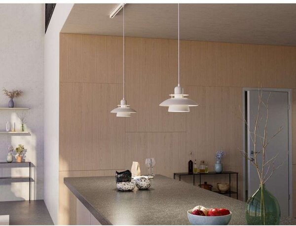 Lampada a sospensione Belid, dimmerabile, Beige, Sala da pranzo, Metallo