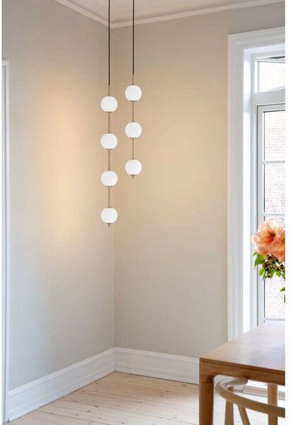 Lampada a sospensione UMAGE, Bianco, Soggiorno, Vetro