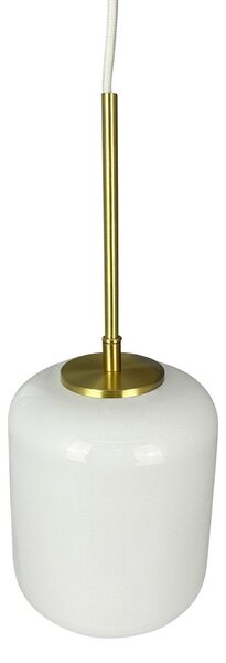 Lampada a sospensione Dyberg Larsen, Silvia, dimmerabile, Bianco, Soggiorno, Vetro, Design