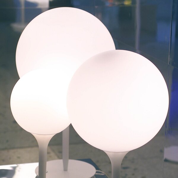 Lampade da tavolo Artemide, Castore, Bianco, Soggiorno, Plastica, Design