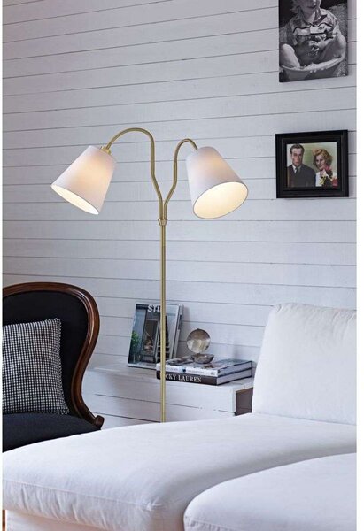 Lampada da terra Markslöjd, Dorato / Ottone, Soggiorno, Metallo