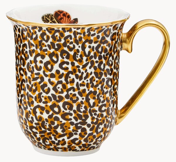 Tazza in Fine China Leopard