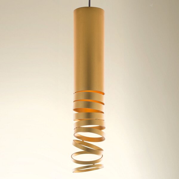 Lampada a sospensione Artemide, Decomposé, dimmerabile, Dorato / Ottone, Soggiorno, Metallo, Design