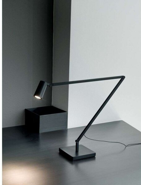 Lampade da tavolo Nemo Lighting, dimmerabile, Nero, Studio / Ufficio, Alluminio