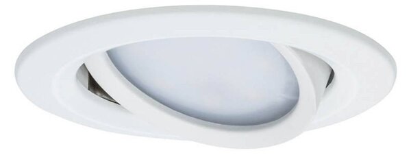Paulmann Faretto LED da incasso Nova Coin Smart bianco CCT, set 3, 8,4 cm Smart, dimmerabile, Bianco / Opale, Soggiorno / Sala da pranzo, Alluminio, Moderno