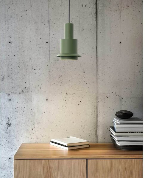 Lampada a sospensione DCW, Verde, Soggiorno, Metallo