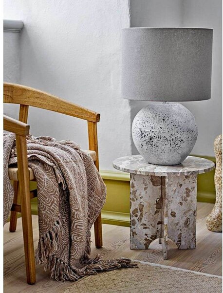 Lampade da tavolo Bloomingville, Beige, Soggiorno, Tessuto / Tessile