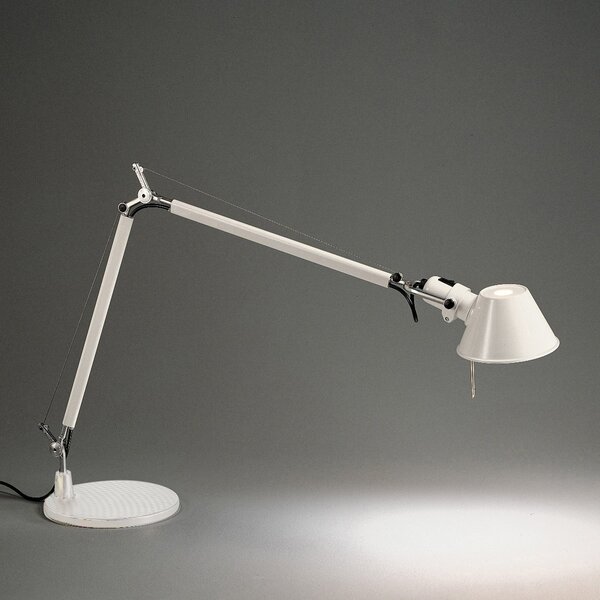 Lampade da tavolo Artemide, Tolomeo, Bianco, Studio / Ufficio, Metallo, Design