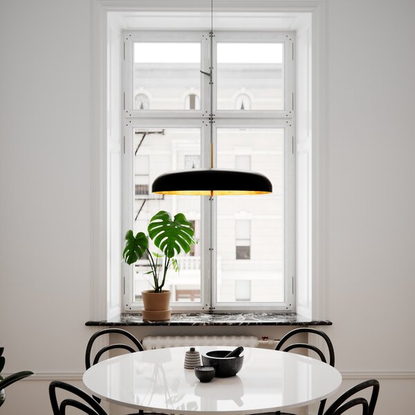 Lampada a sospensione By Rydéns, Shelby, dimmerabile, Nero, Soggiorno, Metallo, Scandinavo