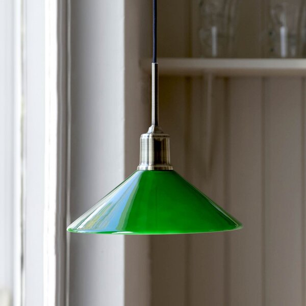 Lampada a sospensione Markslöjd, Vela, Verde, Soggiorno, Vetro