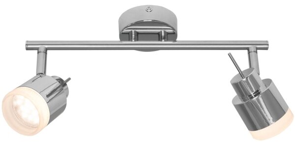 Briloner 2733-028 - LED faretti bagno SPLASH 2xLED/4W/230V IP44