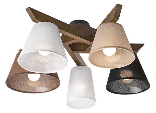 Lampadario ANTONIO 5xE14/40W/230V a soffitto