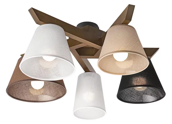Lampadario ANTONIO 5xE14/40W/230V a soffitto
