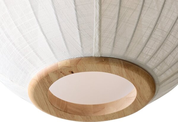 Lampada a sospensione Halo Design, BALLOON, dimmerabile, Sala da pranzo, Tessuto / Tessile, Design