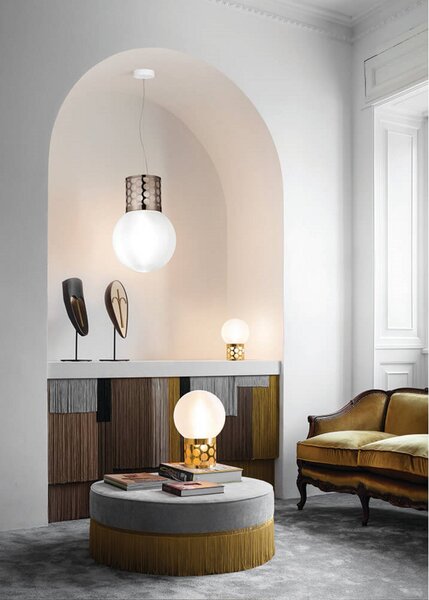 Lampada a sospensione Slamp, Grigio, Soggiorno, Plastica
