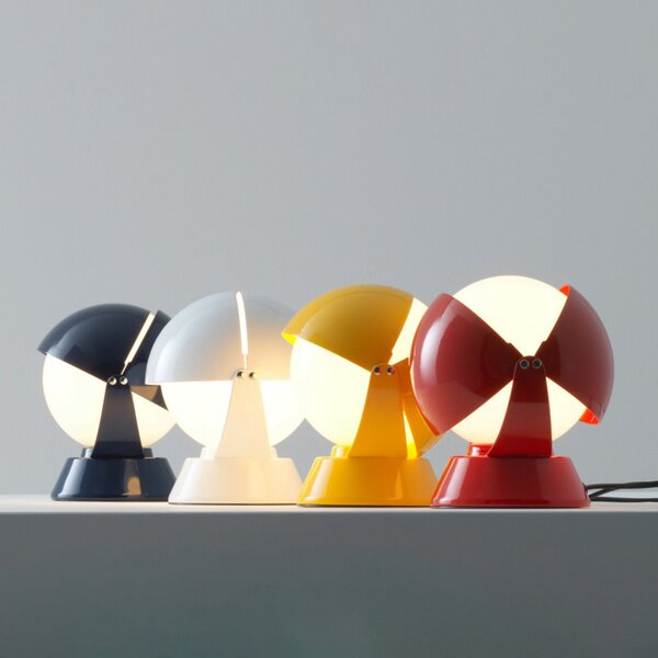 Lampade da tavolo Stilnovo, Buonanotte, Giallo, Soggiorno, Metallo, Design